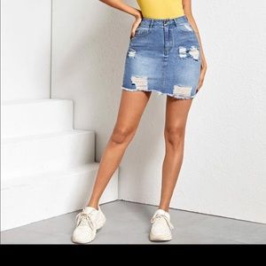 Denim Skirt